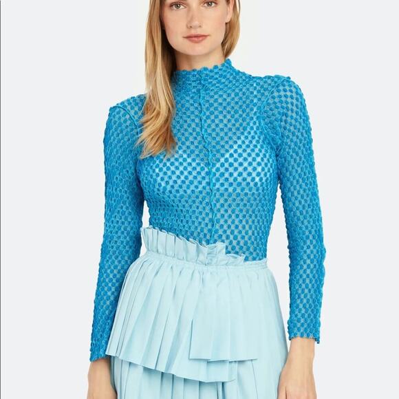 Wnderkammer Bubble Mock Neck Tee Size Small - Picture 1 of 10